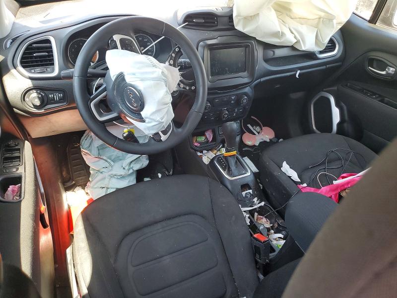 2021 Jeep Renegade VIN ZACNJCBBXMPM28500 COPART salvage auction — FRONT END, Il - Salvage Certificate, sold $525 on 2026-07-29 (photo 8)