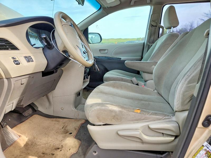 2011 Toyota Sienna VIN 5TDZK3DC2BS078206 COPART salvage auction — SIDE, Pa - Cert Of Title, sold $1,300 on 2026-07-08 (photo 7)
