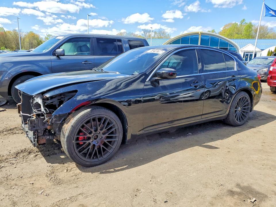 2009 Infiniti G37 VIN JNKCV61F19M053265 COPART salvage auction — FRONT END, Ct - Certificate Of Title, sold $450 on 2026-07-07 (photo 1)