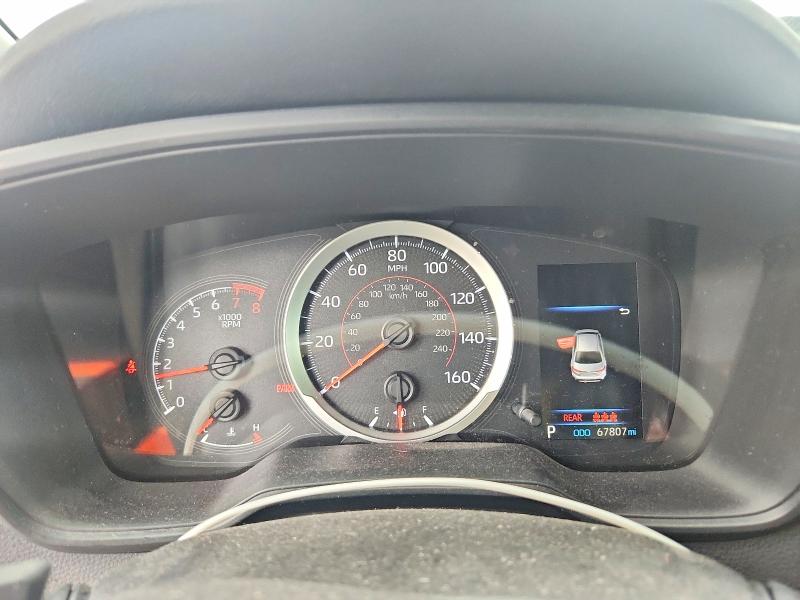 2020 Toyota Corolla VIN JTDS4RCE7LJ035108 COPART salvage auction — HAIL, Tx - Certificate Of Title, sold $11,000 on 2026-07-02 (photo 9)