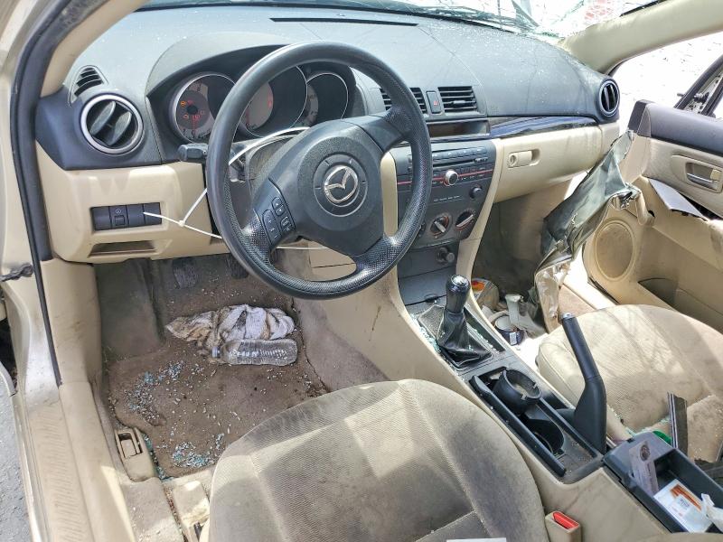2008 Mazda 3 VIN JM1BK32F481864674 COPART salvage auction — SIDE, Sc - Cert Of Title-Salvage, sold $275 on 2026-07-27 (photo 8)