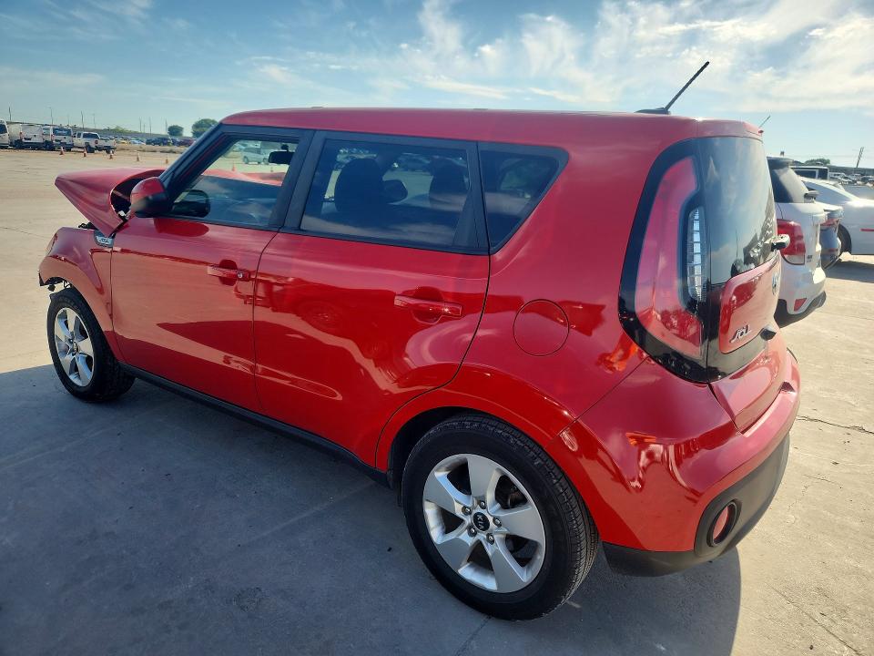 2019 Kia Soul VIN KNDJN2A2XK7016010 COPART salvage auction — FRONT END, Tx - Salvage Vehicle Title, sold $225 on 2026-07-23 (photo 2)