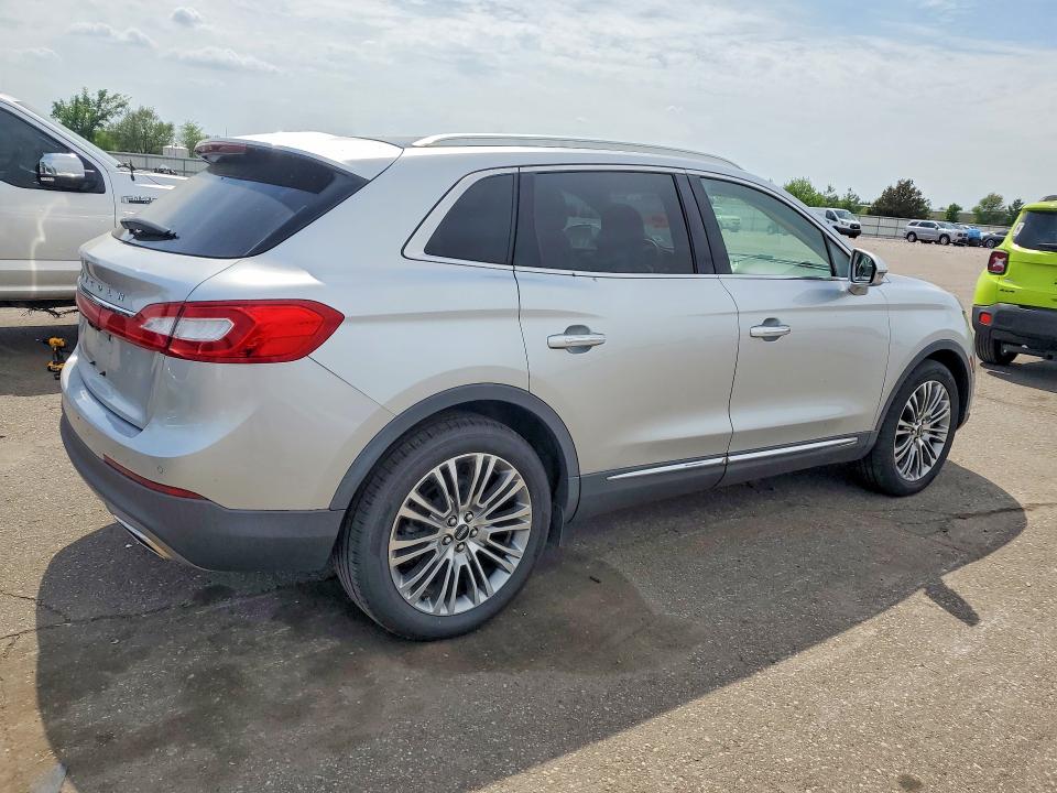 2018 Lincoln VIN 2LMPJ6LRXJBL13209 COPART salvage auction — HAIL, MN - CERT OF TITLE-SALVAGE, sold $6,400 on 2026-07-09 (photo 3)