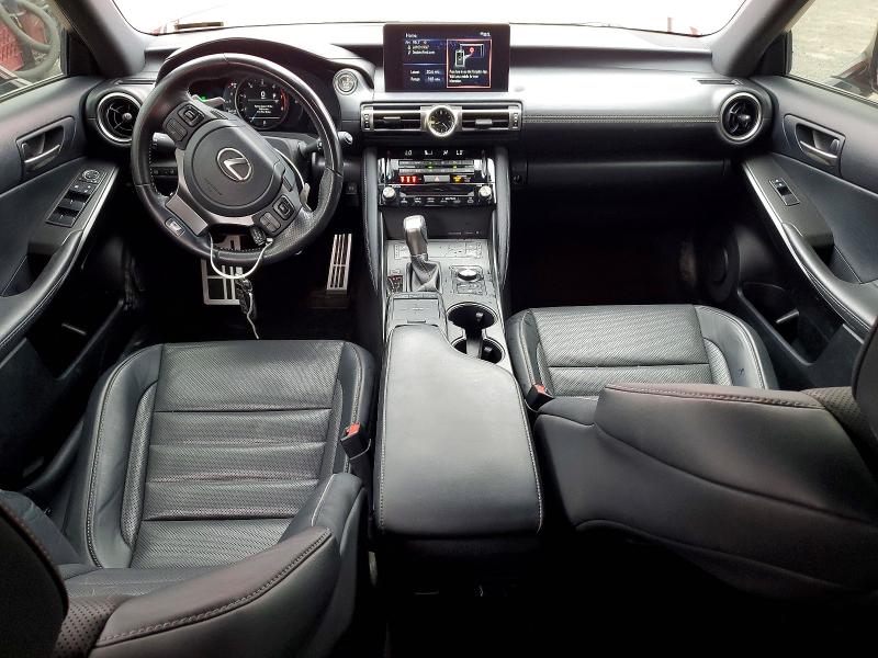 2022 Lexus Is VIN JTHGZ1B2XN5054228 COPART salvage auction — FRONT END, CA - SALVAGE CERTIFICATE, sold $13,500 on 2026-07-24 (photo 8)