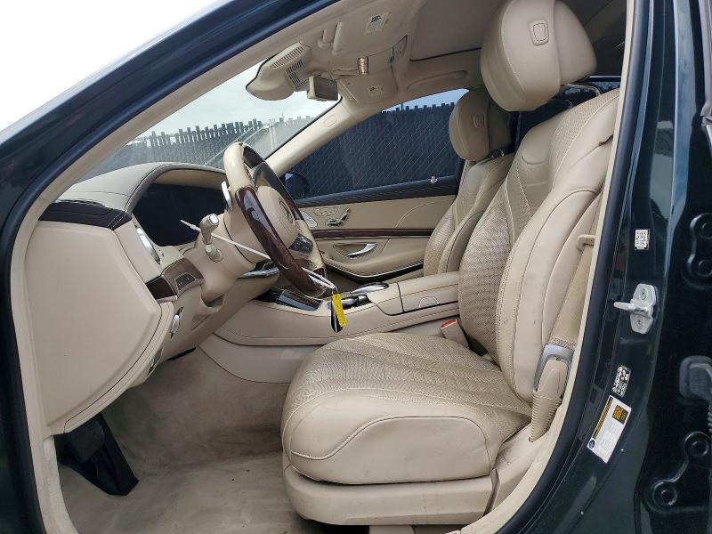2018 Mercedes-benz S-klasse VIN WDDUG8GB7JA372245 COPART salvage auction — FRONT END, Fl - Cert Of Title Slvg Rebuildable, sold $14,200 on 2026-08-11 (photo 7)