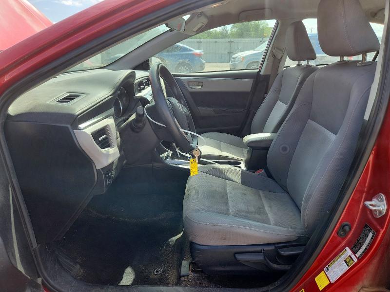 2014 Toyota Corolla VIN 2T1BURHE0EC221886 COPART salvage auction — FRONT END, Al - Cert Of Title-Salvage Title, sold $1,500 on 2026-07-02 (photo 7)