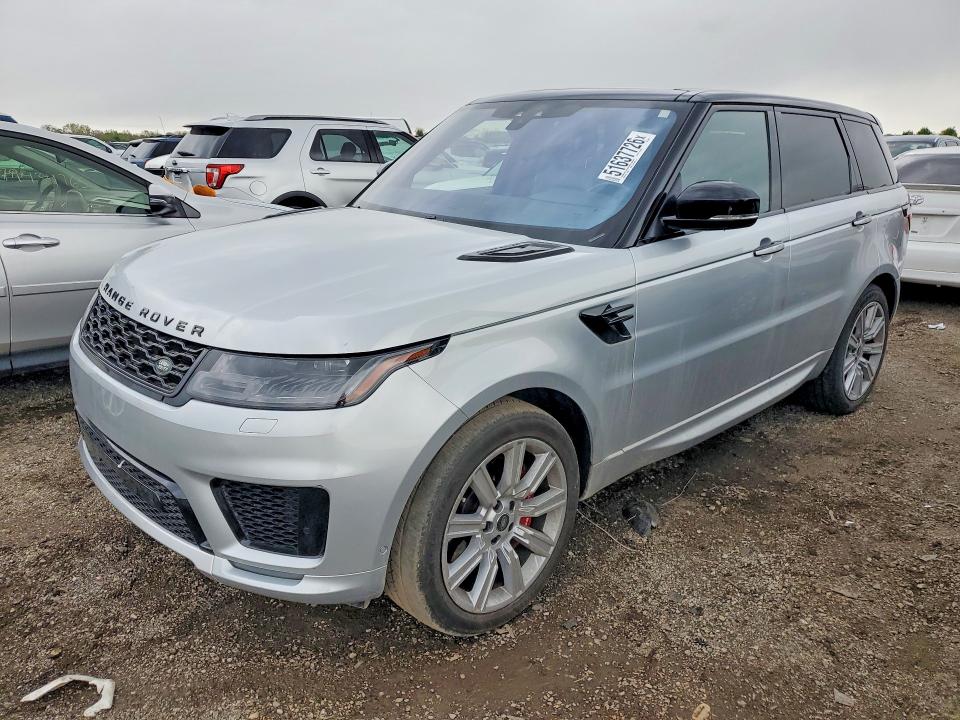 2018 Land rover RANGE ROVER VIN SALWV2SV3JA802398 COPART salvage auction — REAR END, Wv - Salvage Certificate, sold $11,900 on 2026-07-09 (photo 1)