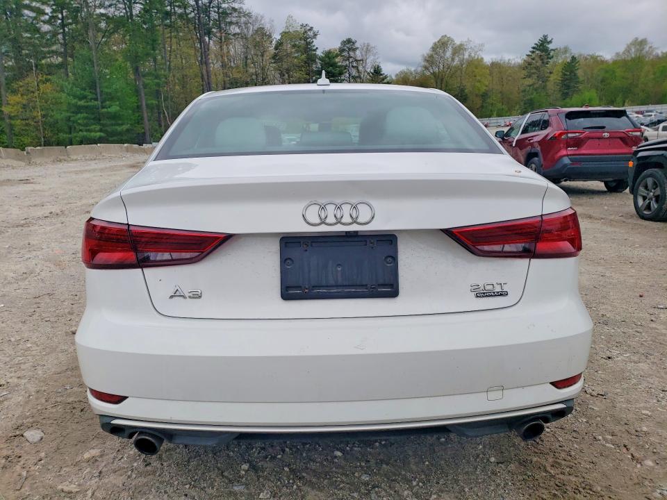 2017 Audi VIN WAUB8GFF1H1072642 COPART salvage auction — FRONT END, Ma - Cert Of Title-Salvage, sold $3,700 on 2026-07-08 (photo 6)