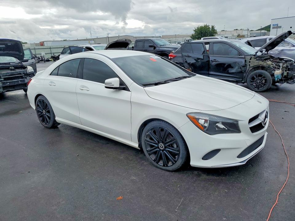 2018 Mercedes-benz VIN WDDSJ4EB8JN654133 COPART salvage auction — MECHANICAL, Ok - Certificate Of Title (P), sold $2,350 on 2026-07-22 (photo 4)