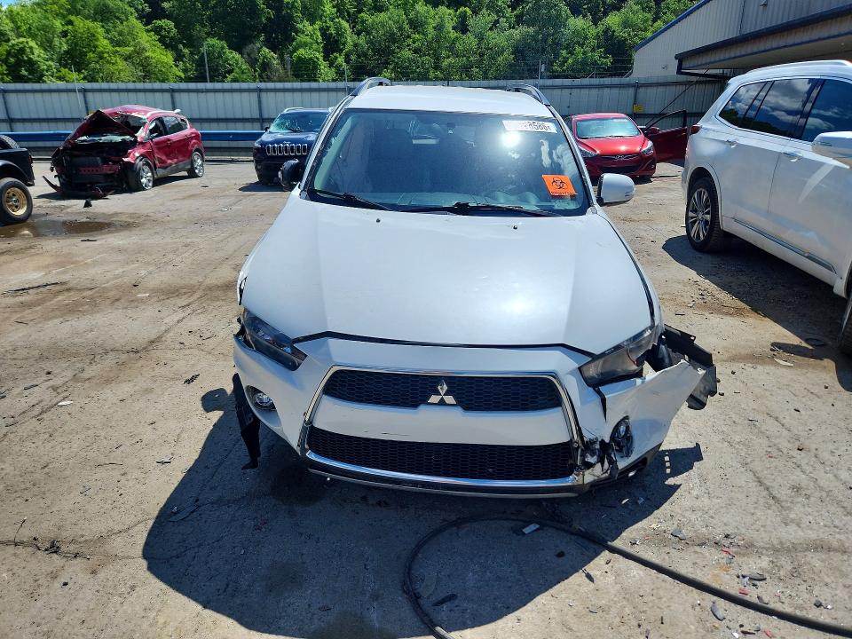 2012 Mitsubishi Outlander VIN JA4JT3AW9CU026930 COPART salvage auction — FRONT END, Pa - Certificate Of Salvage, sold $90 on 2026-07-23 (photo 5)