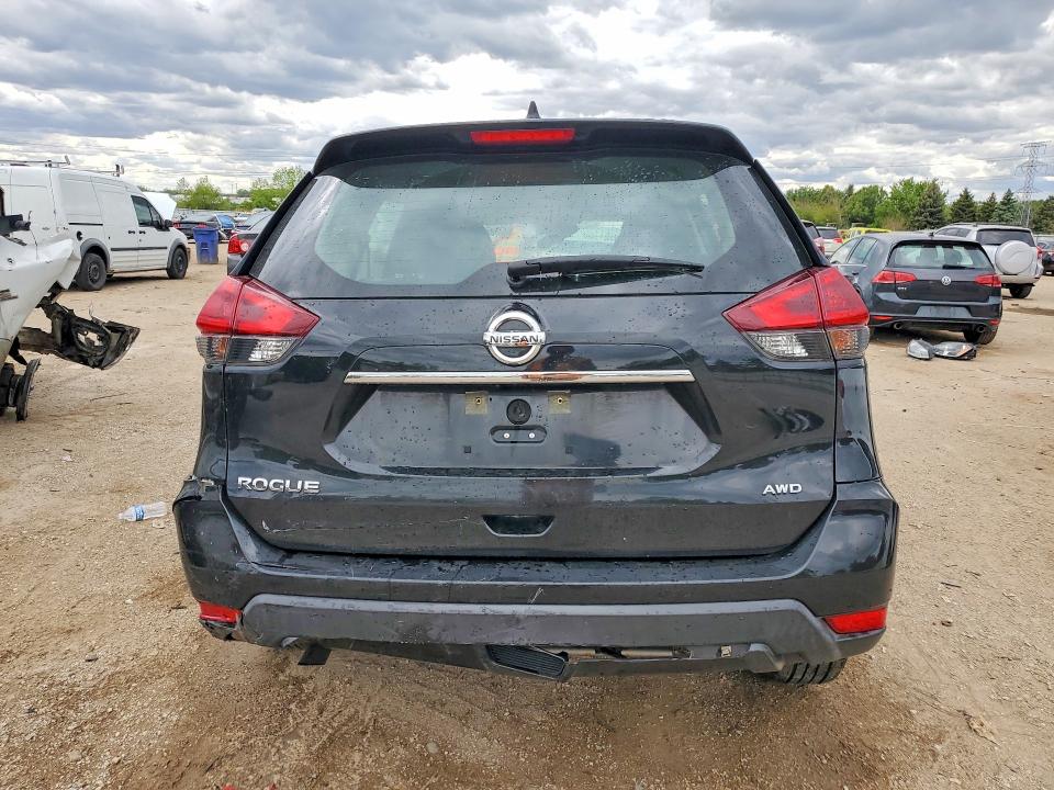 2018 Nissan Rogue VIN KNMAT2MVXJP607917 COPART salvage auction — FRONT END, Il - Salvage Certificate, sold $650 on 2026-07-28 (photo 6)