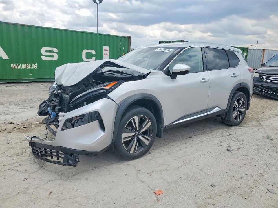 2021 Nissan VIN JN8AT3CBXMW229674 COPART salvage auction — FRONT END, IN - CERT OF TITLE-SALVAGE TITLE, sold $5,600 on 2026-07-10 (photo 1)