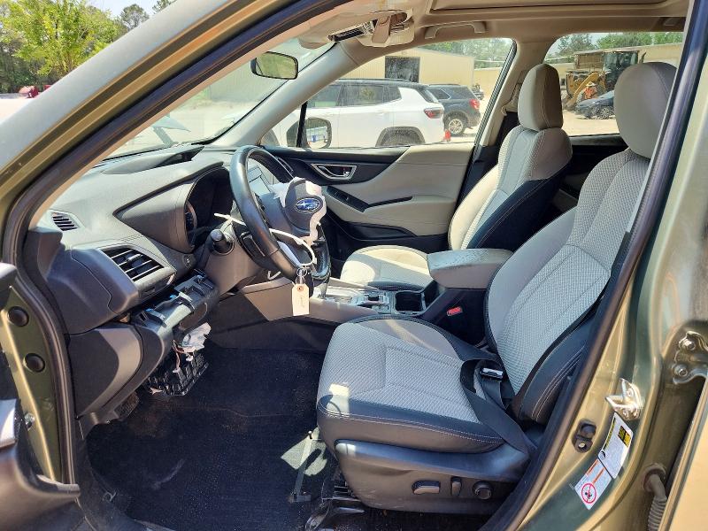 2019 Subaru Forester VIN JF2SKAGC3KH471106 COPART salvage auction — FRONT END, Nc - Salvage Certificate Of Title, sold $2,300 on 2026-07-17 (photo 7)