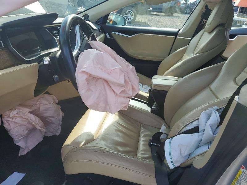 2017 Tesla Model s VIN 5YJSA1E18HF199213 COPART salvage auction — FRONT END, Wv - Certificate Of Title (P), sold $4,400 on 2026-07-08 (photo 7)