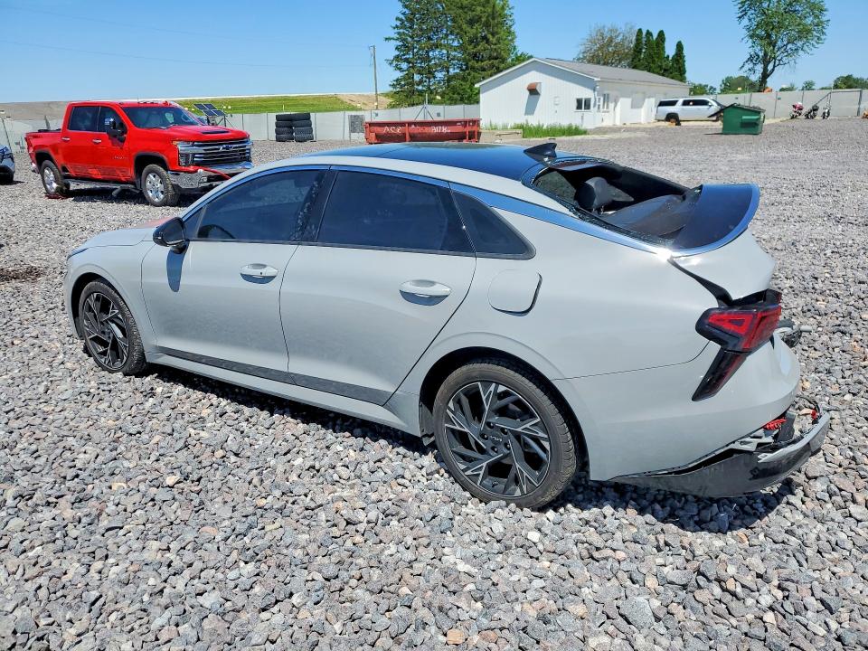 2025 Kia K5 VIN KNAG64J75S5330395 COPART salvage auction — REAR END, IN - CERT OF TITLE-SALVAGE TITLE, sold $6,600 on 2026-07-28 (photo 2)