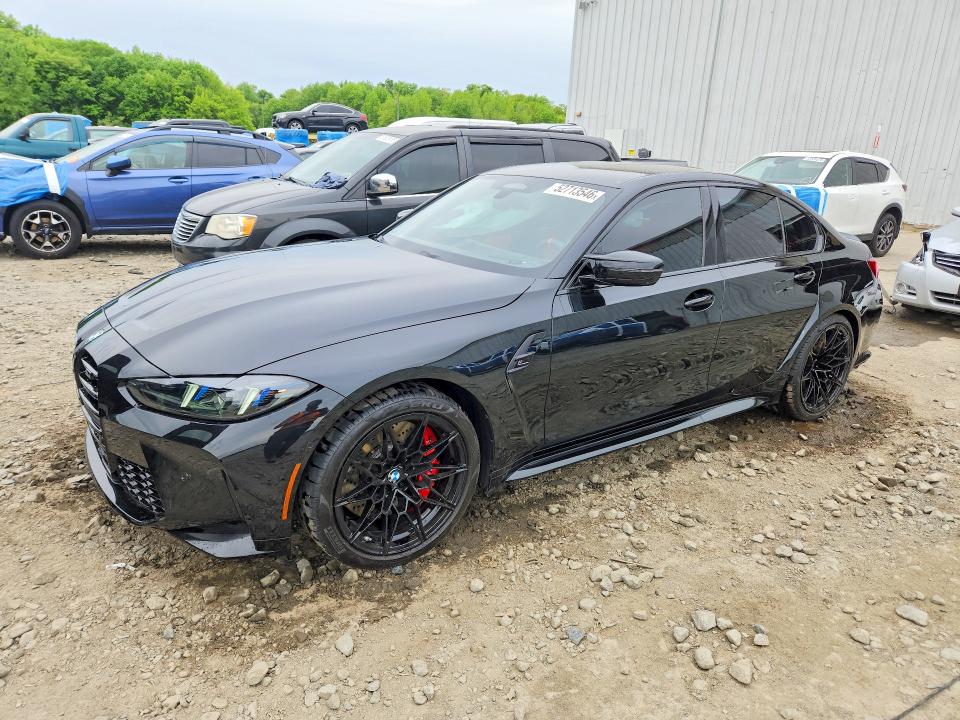 2026 BMW VIN WBS33HJ01TFW06757 COPART salvage auction — SIDE, Nj - Cert Of Title-Salvage, sold $37,500 on 2026-07-29 (photo 1)