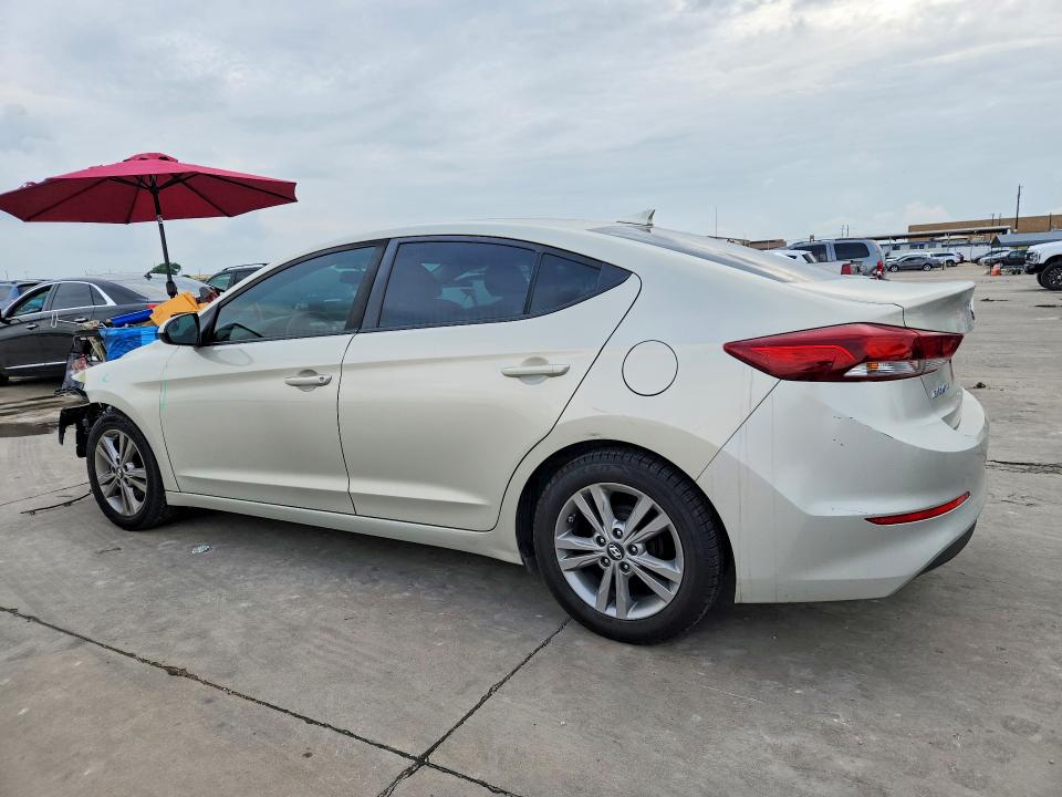 2017 Hyundai Elantra VIN KMHD84LF8HU382862 COPART salvage auction — HAIL, Tx - Salvage Vehicle Title, sold $1,750 on 2026-07-06 (photo 2)