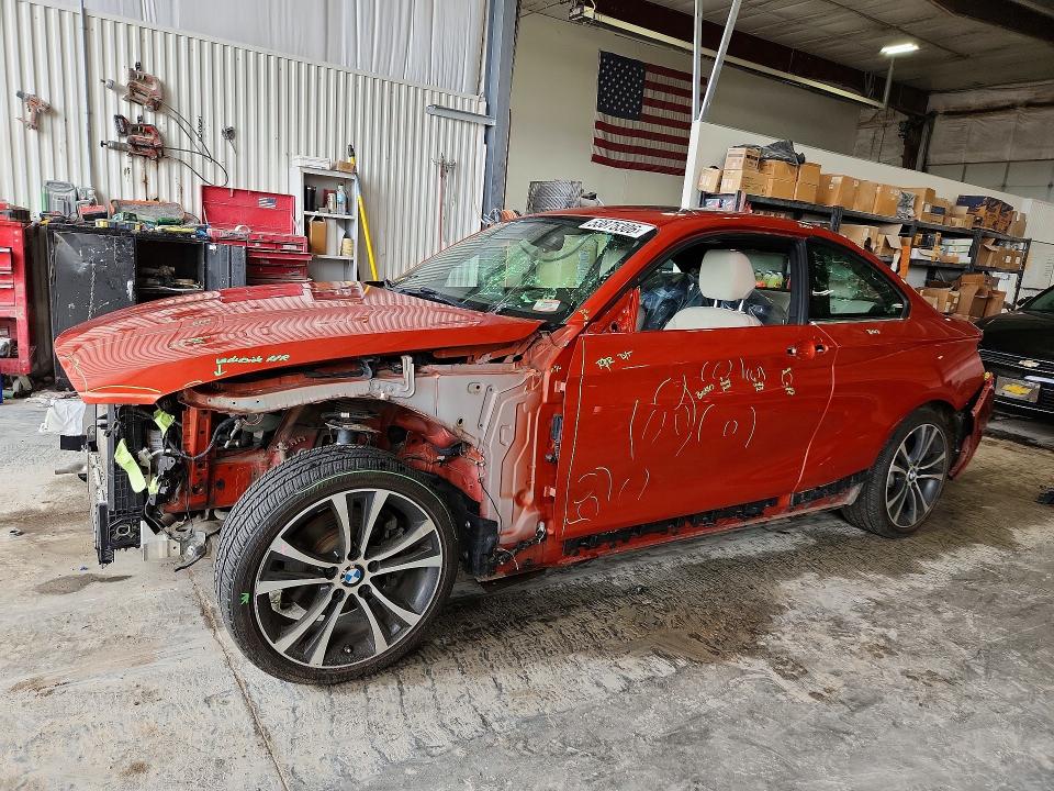 2016 BMW VIN WBA1G9C51GV599366 COPART salvage auction — FRONT END, Ne - Cert Of Title-Salvage, sold $225 on 2026-07-28 (photo 1)