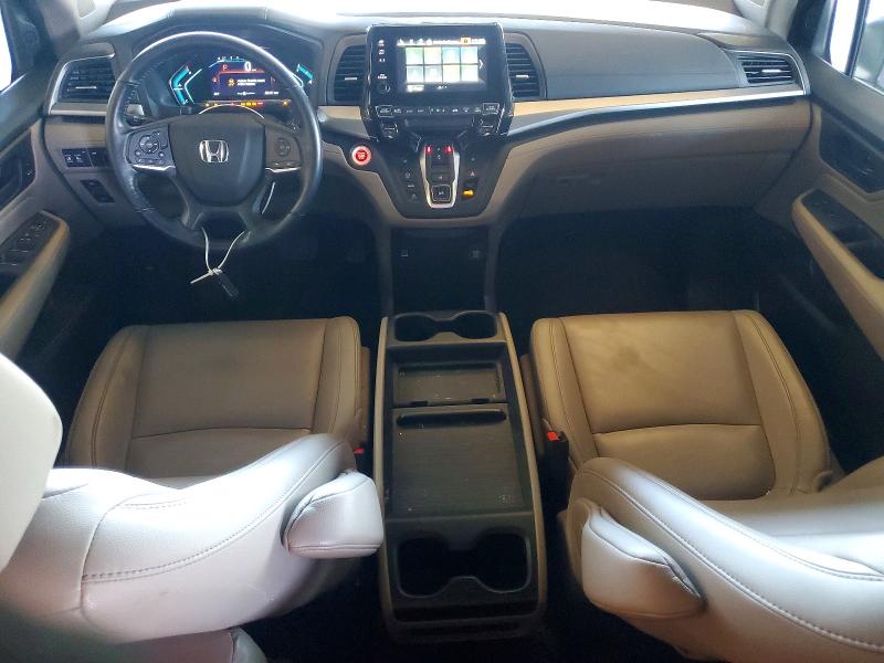 2021 Honda Odyssey VIN 5FNRL6H79MB016501 COPART salvage auction — REAR END, Ca - Salvage Certificate, sold $15,500 on 2026-07-02 (photo 8)