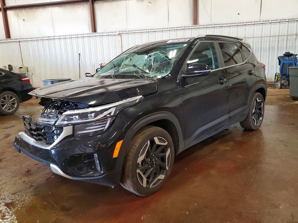 2024 Kia Seltos VIN KNDETCA71R7504667 COPART salvage auction — FRONT END, Mi - Cert Of Title-Salvage Vehicle, sold $5,000 on 2026-07-06 (photo 1)