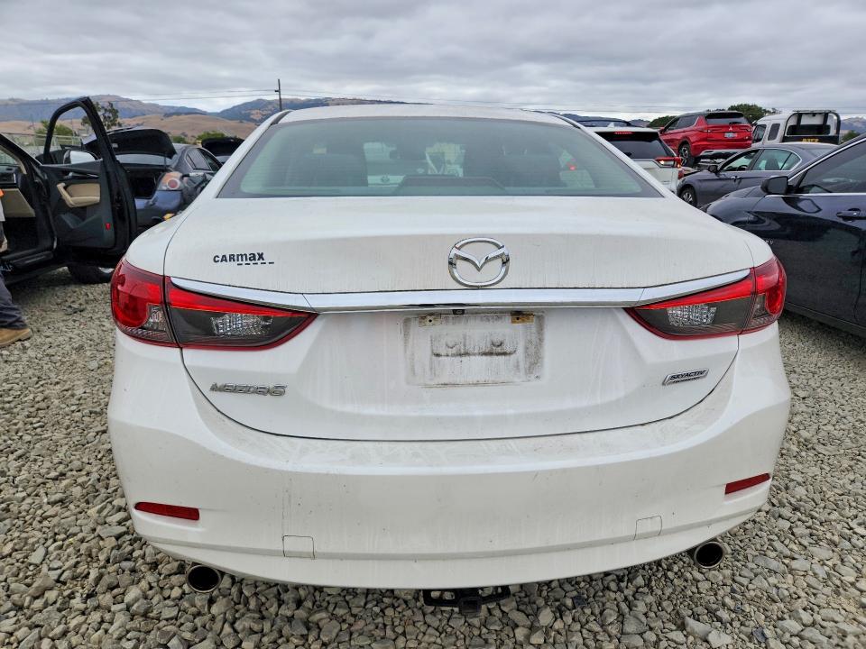 2016 Mazda 6 VIN JM1GJ1U57G1438249 COPART salvage auction — FRONT END, CA - SALVAGE CERTIFICATE, sold $1,600 on 2026-07-02 (photo 6)