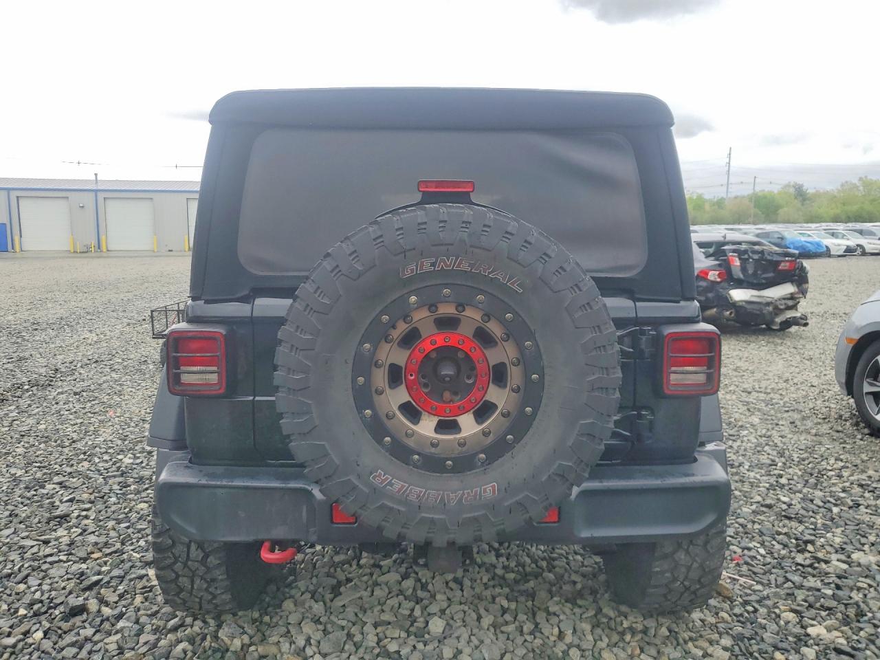 2018 Jeep Wrangler Unlimited VIN 1C4HJXFG9JW284126 COPART salvage auction — Normal Wear, NJ - CERTIFICATE OF TITLE, sold $8,400 on 2026-07-01 (photo 6)