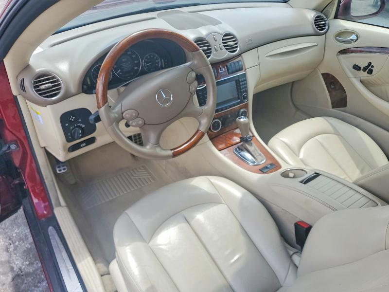 2009 Mercedes-benz Clk-class VIN WDBTK56F39T108803 COPART salvage auction — REAR END, FL - CERT OF TITLE SLVG REBUILDABLE, sold $375 on 2026-07-14 (photo 8)