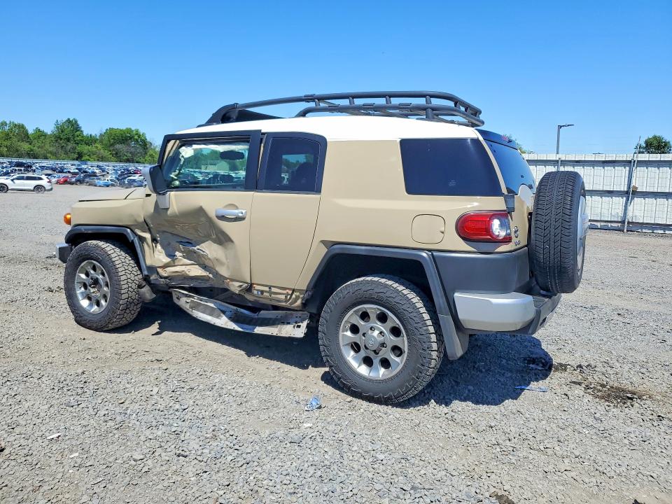 2012 Toyota Fj cruiser VIN JTEBU4BF0CK148658 COPART salvage auction — SIDE, Nj - Cert Of Title-Salvage, sold $15,000 on 2026-07-02 (photo 2)