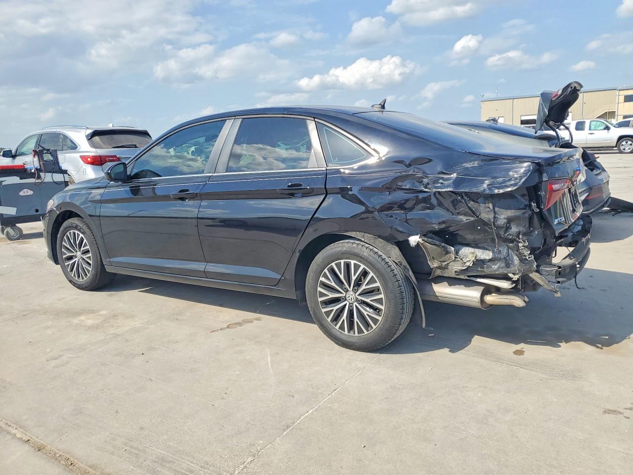 2021 Volkswagen Jetta VIN 3VWC57BU6MM057181 COPART salvage auction — Rear End, TX - SALVAGE VEHICLE TITLE, sold $3,600 on 2026-07-09 (photo 2)