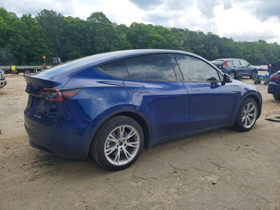 2021 Tesla Model y VIN 5YJYGDEEXMF274842 COPART salvage auction — FRONT END, Ga - Cert Of Title-Salvage, sold $9,300 on 2026-07-24 (photo 3)