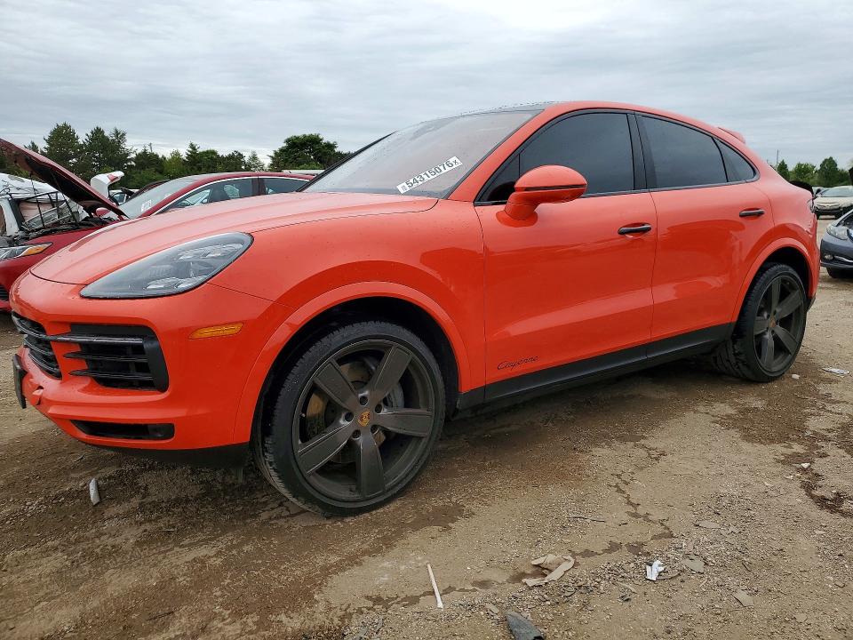 2020 Porsche Cayenne VIN WP1BA2AYXLDA47926 COPART salvage auction — SIDE, Il - Salvage Certificate, sold $34,250 on 2026-08-06 (photo 1)