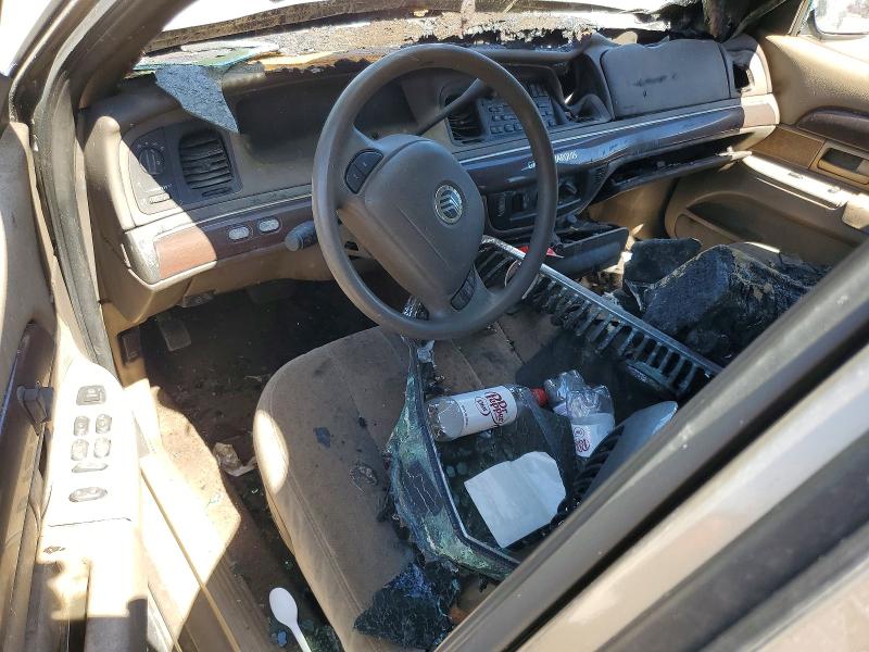 2003 Mercury Grand marquis VIN 2MEFM74WX3X701882 COPART salvage auction — BURN, Wv - Salvage Certificate, sold $450 on 2026-07-23 (photo 8)