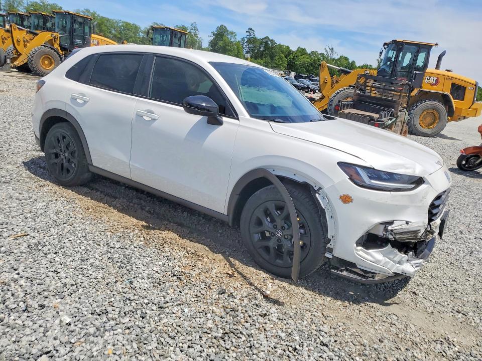 2025 Honda Hr-v VIN 3CZRZ1H54SM724447 COPART salvage auction — FRONT END, Sc - Cert Of Title-Salvage, sold $8,900 on 2026-07-27 (photo 4)