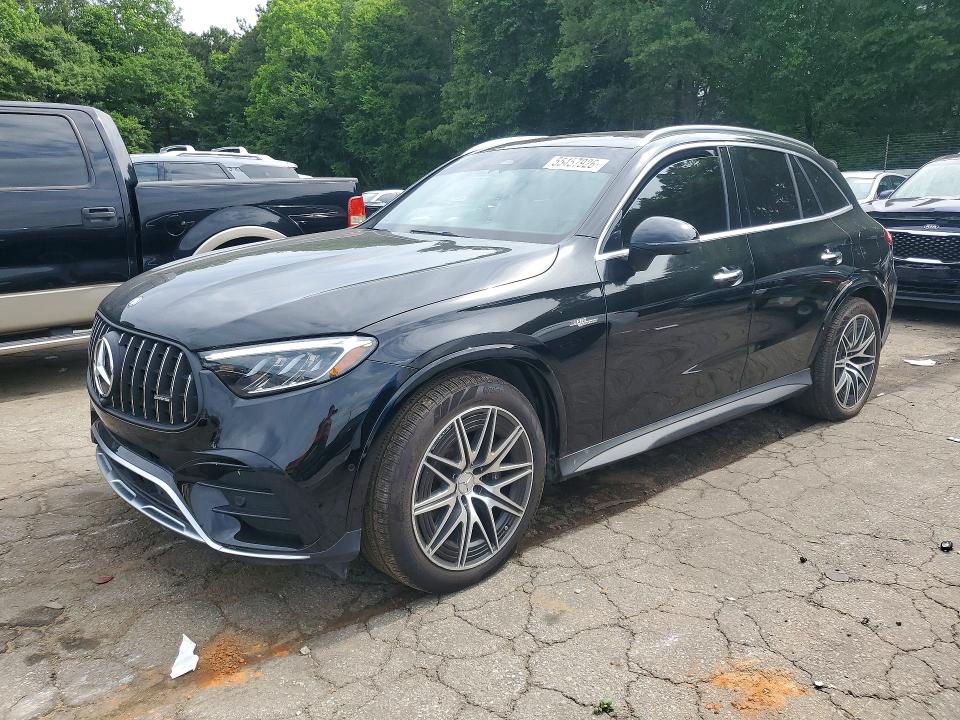 2025 Mercedes-benz Glc class VIN W1NKM8AB9SF246436 COPART salvage auction — FRONT END, Tx - Certificate Of Title, sold $64,500 on 2026-07-28 (photo 1)