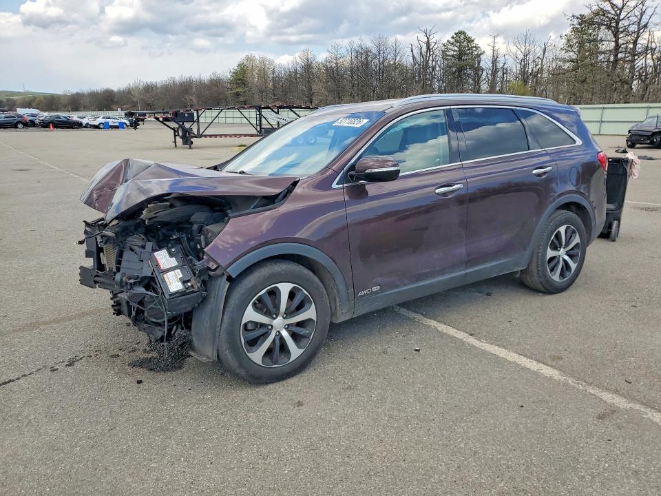 2016 Kia VIN 5XYPHDA51GG016530 COPART salvage auction — FRONT END, Ny - Mv-907A Salvage Certificate, sold $1,050 on 2026-07-20 (photo 1)