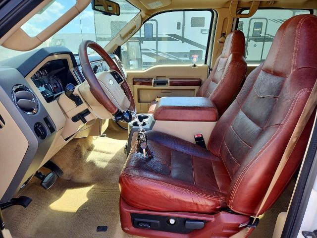 2008 Ford F450 VIN 1FTXW43RX8EE55466 COPART salvage auction — ENGINE BURN, Ga - Salvage/Fire Damage, sold $6,500 on 2026-07-02 (photo 7)