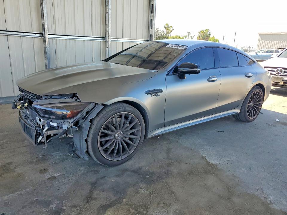 2021 Mercedes-benz AMG GT VIN W1K7X6BB2MA040064 COPART salvage auction — FRONT END, Ca - Salvage Certificate, sold $11,400 on 2026-07-27 (photo 1)