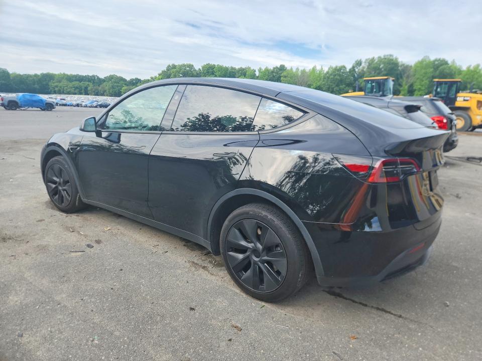 2025 Tesla Model y VIN 7SAYGDEE3SF295290 COPART salvage auction — SIDE, Nj - Cert Of Title-Salvage, sold $550 on 2026-07-30 (photo 2)