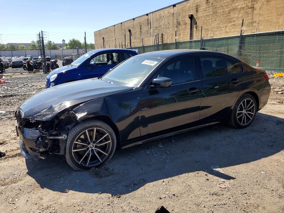 2020 BMW 3er VIN 3MW5R1J09L8B24890 COPART salvage auction — FRONT END, Salvage Title, sold $7,900 on 2026-07-09 (photo 1)