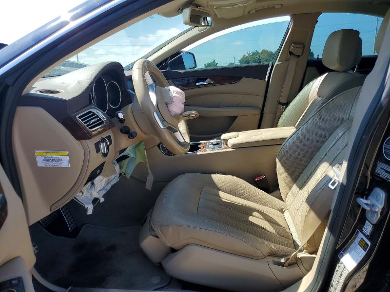 2014 Mercedes-benz Cls-klasse VIN WDDLJ7DB9EA122801 COPART salvage auction — FRONT END, Tx - Salvage Vehicle Title, sold $950 on 2026-08-13 (photo 7)