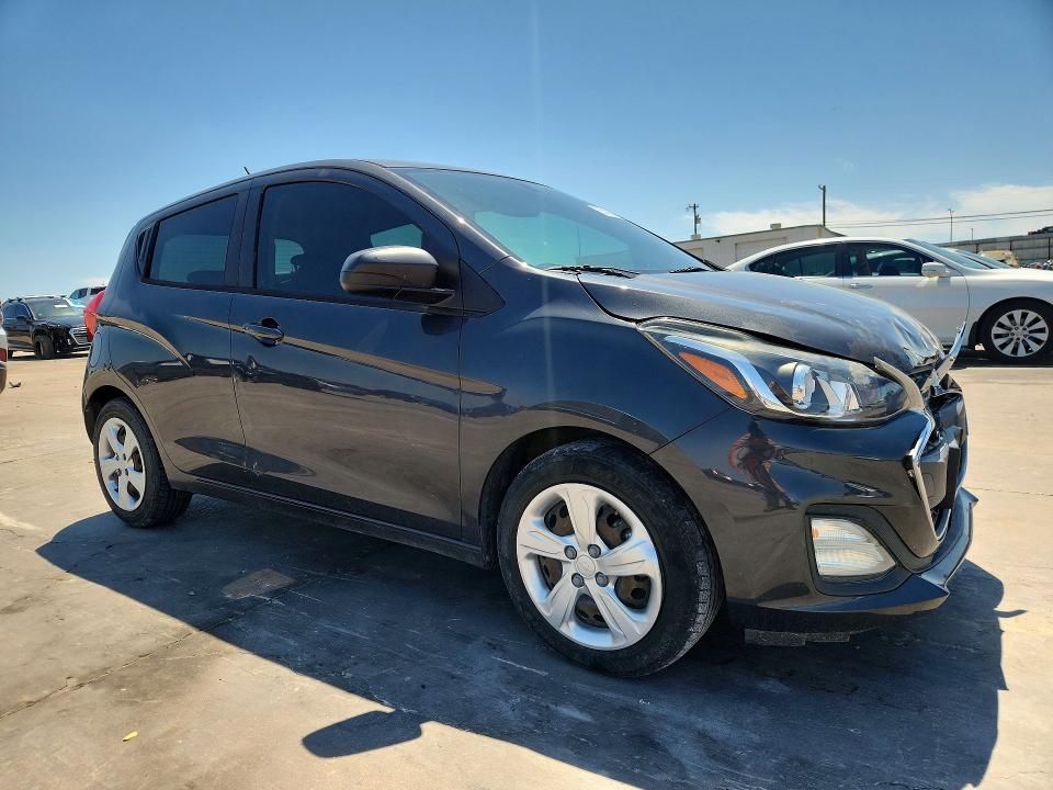 2020 Chevrolet VIN KL8CB6SA3LC474777 COPART salvage auction — FRONT END, Tx - Salvage Vehicle Title, sold $1,700 on 2026-07-02 (photo 4)
