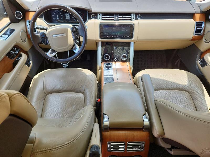 2018 Land rover RANGE ROVER VIN SALGS2SV4JA389291 COPART salvage auction — MINOR DENT/SCRATCHES, Mt - Dealer Only Clean Title (P), sold $7,700 on 2026-08-03 (photo 8)