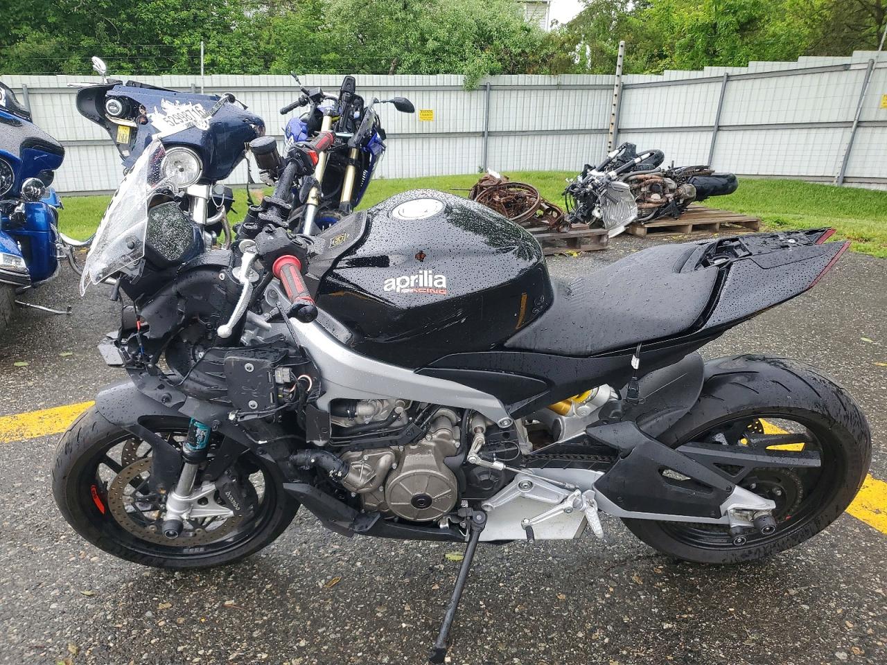 2023 Aprilia TUONO 660 VIN ZD4KSUM07PS000682 COPART salvage auction — Front End, PA - CERTIFICATE OF SALVAGE, sold $1,400 on 2026-07-09 (photo 3)