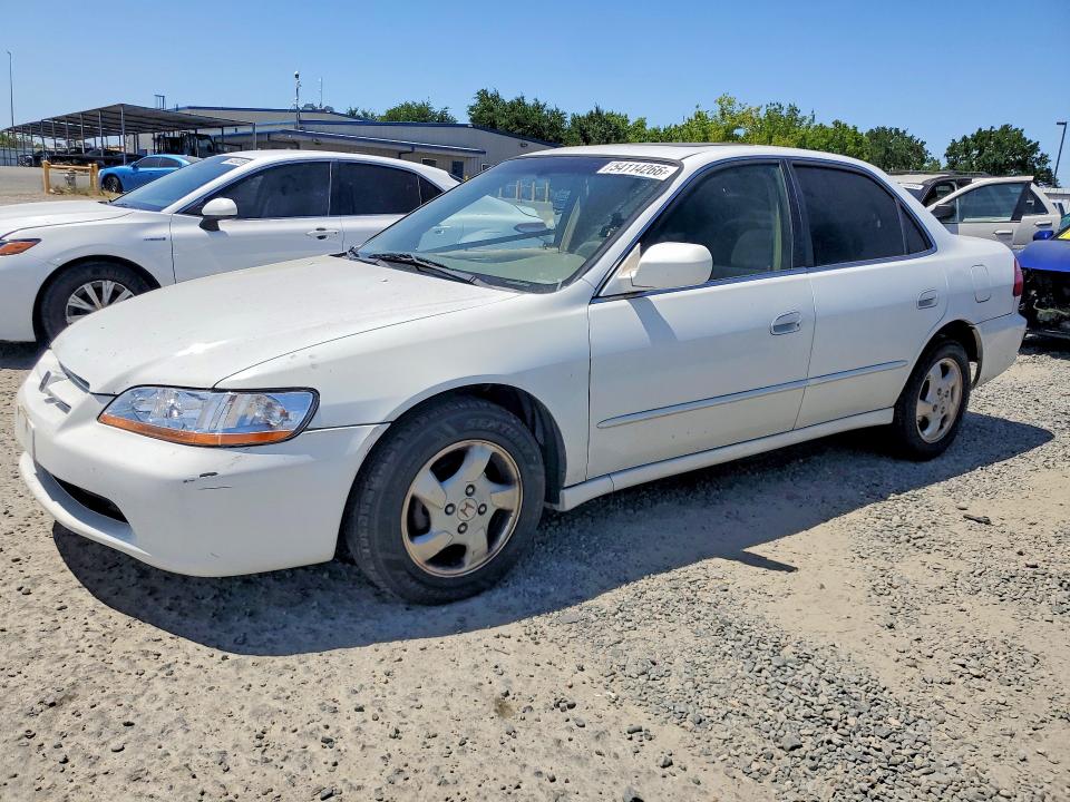 1999 Honda Accord VIN JHMCG6670XC026539 COPART salvage auction — SIDE, CA - SALVAGE CERTIFICATE, sold $225 on 2026-07-14 (photo 1)