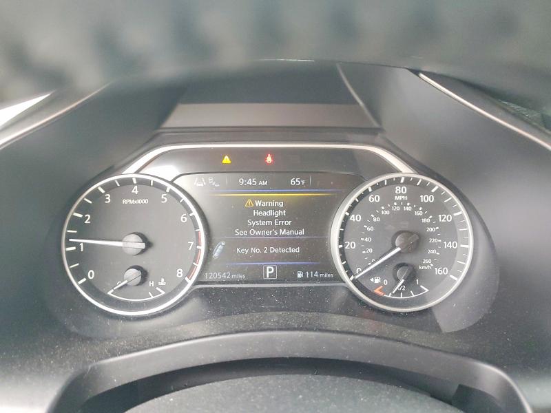 2020 Nissan Murano VIN 5N1AZ2BJ7LN140609 COPART salvage auction — FRONT END, Ms - Cert Of Title-Salvaged, sold $2,400 on 2026-07-03 (photo 9)