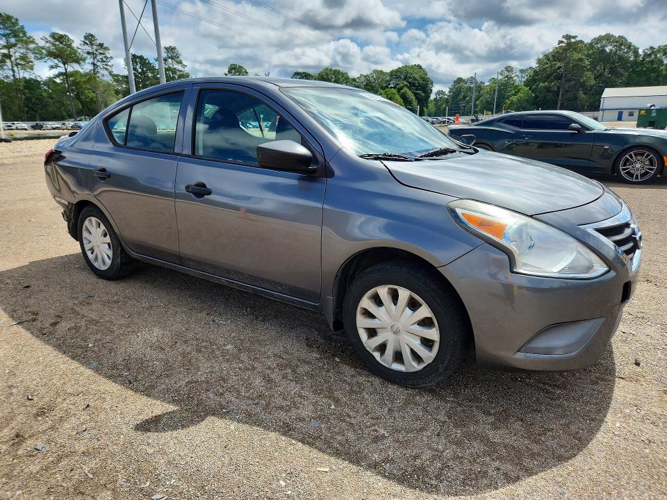 2016 Nissan Versa VIN 3N1CN7AP1GL848567 COPART salvage auction — REAR END, La - Cert Of Title-Salvage, sold $925 on 2026-07-02 (photo 4)