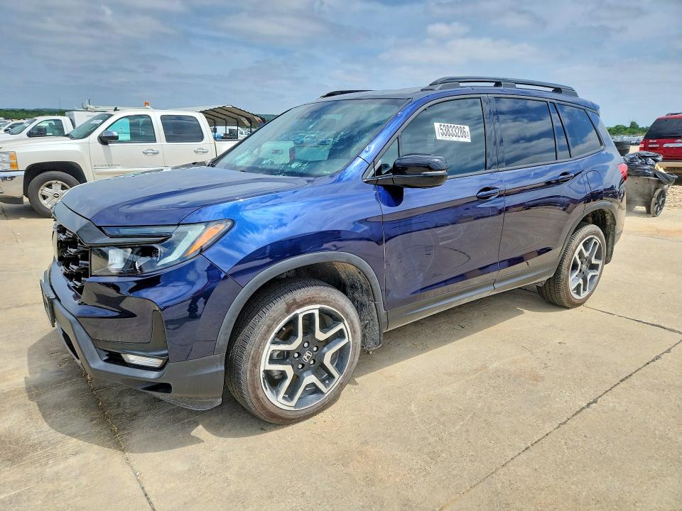 2023 Honda Passport VIN 5FNYF8H05PB004691 — COPART salvage auction photo