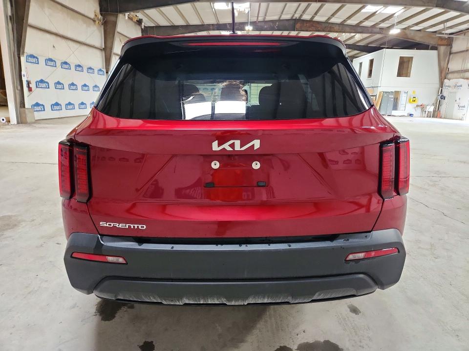 2023 Kia Sorento VIN 5XYRG4LCXPG204860 COPART salvage auction — FRONT END, Tn - Salvage Certificate, sold $3,750 on 2026-07-20 (photo 6)