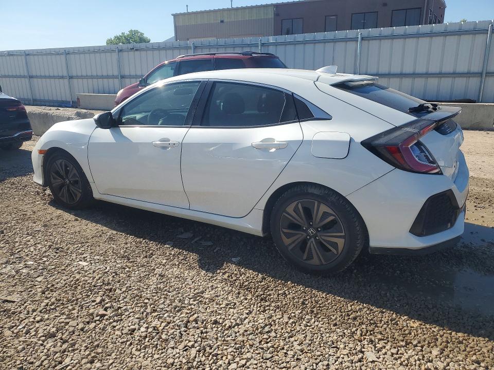 2017 Honda Civic VIN SHHFK7H57HU207736 COPART salvage auction — HAIL, Ks - Cert Of Title-Salvage, sold $100 on 2026-07-21 (photo 2)
