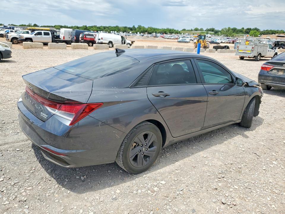 2021 Hyundai Elantra VIN 5NPLM4AG5MH004395 COPART salvage auction — FRONT END, Ok - Cert Of Title-Salvage, sold $1,600 on 2026-07-28 (photo 3)